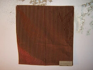Beacon Hill, Velvet Channel, 100% Silk, Velvet Stripe, Remnants, Various Colors - Picture 1 of 4