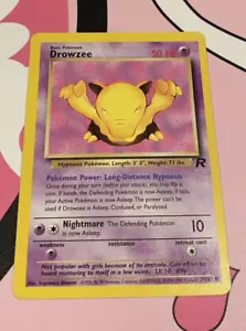 Drowzee 54/82 Team Rocket Regular - Imagen 1 de 2