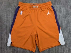 Nike Jordan Phoenix Suns Swingman Shorts Orange Men’s Size 34 NBA Durant - Picture 1 of 13