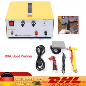 80A DX-808 Pulse Sparkle Spot Welder Gold Silver Jewelry Machine Tool 220V - Bild 1 von 11