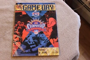 1997 AFC Championship football program (New England Patriots v Jacksonville Jagu - Picture 1 of 3