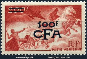 REUNION POSTE AERIENNE N° 48 NEUF * GOMME PETITE CHARNIERE - TRES FRAIS - Imagen 1 de 2