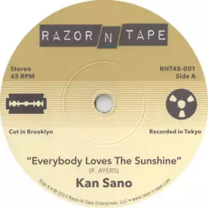 Kan Sano - Everybody Loves The Sunshine (7") - Picture 1 of 2