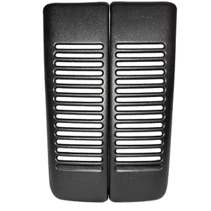 OEM 1997–2006 Jeep TJ Wrangler Agate Dash Speaker Cover Bezels Pair - Picture 1 of 6
