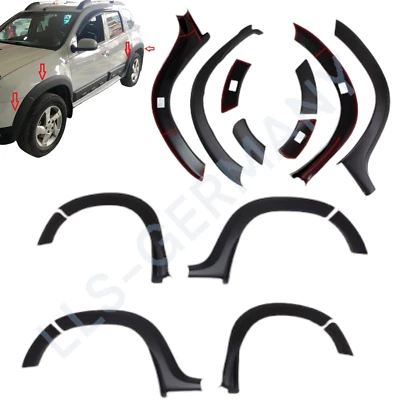 Ampliación Guardabarros para Dacia Duster 2010-2018 Radlaufschutz 8 Piezas - Imagen 1 de 4