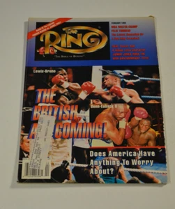 The Ring Bible of Boxing Magazine, February 1994, Lewis Vs Bruno 042123JENON3-29 - Imagen 1 de 2