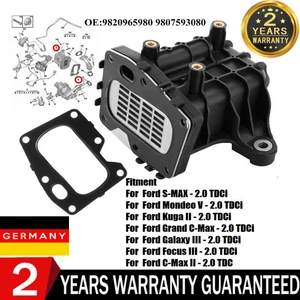 AGR-Kühler Abgasrückführung 3553004 9807593080 Für Citroen Peugeot Ford 2.0 DE. - Bild 1 von 17