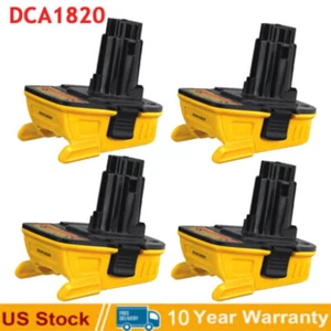 4X For DEWALT DCA1820 18V to 20V Battery Adapter Converter Max Li-ion DC9096 NEW - Picture 1 of 16
