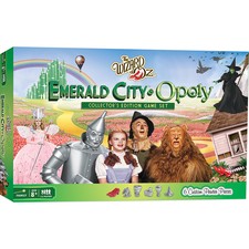 WIZARD OF OZ EMERALD CITY OPOLY Board Game NEW IN BOX Collectors Edition