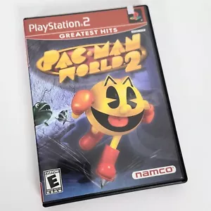 Pac-Man World 2 Pacman PS2 PlayStation 2 Game in Case Complete CIB Tested - Picture 1 of 5