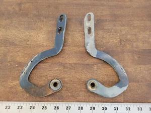 Dodge Ram Van 1979-1993 B150 B250 B350 Hood Hinge Hinges Arms Pair OEM - Picture 1 of 12