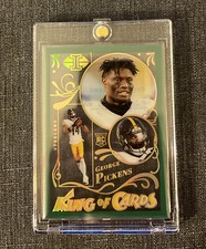 2022 Panini Illusions  Rookie Green King of Cards George Pickens 10/10 Steelers