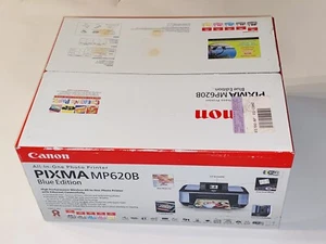 New Canon PIXMA MP620 Blue Ed. MP620B All-in-One Photo Inkjet Printer Wireless - Picture 1 of 9