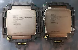 Pair of Intel Xeon E5-2660 V3 SR1XR 2.60GHz Server Processor w/ Black Bracket - Picture 1 of 1