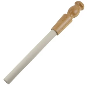 Arkansas Ceramic Superstick Knife Sharpening Stick Rod 16" Ovl Wood Handle AC4 - Picture 1 of 5