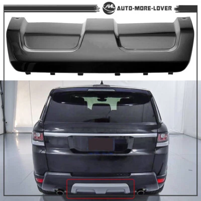 Capa preta para parachoque traseiro Land Rover Range Rover Sport 2014-2017 - Imagem 1 de 4