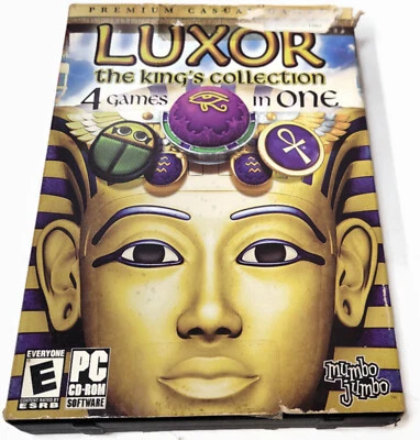 Luxor The King's Collection 4 games in one PC CD-ROM, 2008 Game Mumbo Jumbo - Image 1 of 2