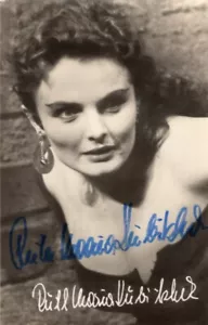 Ruth-Maria Kubitschek (†) - original signierte Progress Karte - Picture 1 of 1