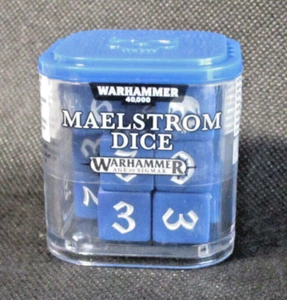 Warhammer - Maelstrom Dice Cube - Blau / Blue - Bild 1 von 1