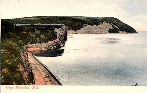 Cape Blomidon Nova Scotia Canada Hand-Tinted Postcard - Picture 1 of 2