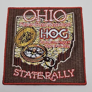 Harley Owners Group Cuyahoga Valley Ohio State Rally Patch bestickt - Bild 1 von 8