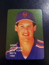 Gregg Jefferies New York Mets #1 1989 Rookies I Oddball WOW