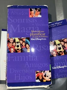 Walt Disney World Vacation Planner (VHS) Espanol Spanish 11 - Picture 1 of 3