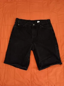 Vintage Levis kurze Jeans Herren 36 schwarz Jeansshorts - Bild 1 von 4