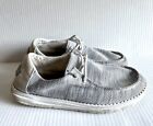 Hey Dude Wendy Rise Sox Stone Womens Size 8 Gray Walking Comfort Shoes Loafers