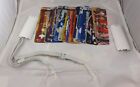 Nintendo WII NFL Face Covers Battery Covers Wrist Straps Replacement Lot 