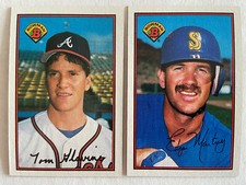 1989 BOWMAN BASE #1-250 BASEBALL CARDS YOU PICK COMPLETE YOUR SET SINGLES ROOKIE