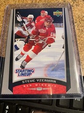 1999 UPPER DECK STARTING LINEUP STEVE YZERMAN CARD ~ #85
