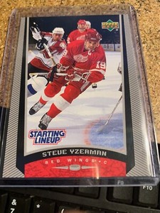 1999 UPPER DECK STARTING LINEUP STEVE YZERMAN CARD ~ #85