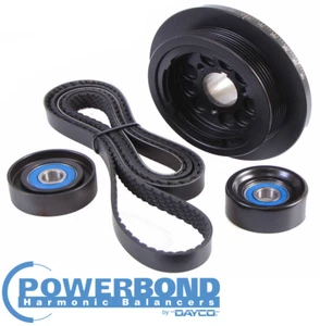 20% UNDERDRIVE PULLEY KIT FOR HOLDEN CAPRICE WM SIDI LLT 3.6L V6 TO 08/2010 - Picture 1 of 1