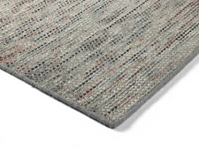 3x5 Dalyn Gray Wool Hand Crafted Tonal Solid Door Mat ZN1 - Aprx 3' 6" x 5' 6"
