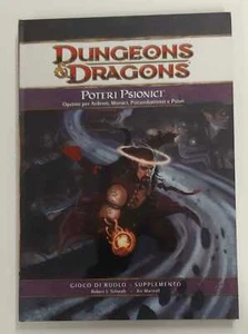 Dungeons & Dragons 4° Edizione: Poteri Psionici - Manuale Italiano - Imagen 1 de 1