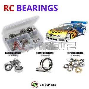RCScrewZ Rubber Shielded Bearings los001r for Losi XXX-S/GP 1/10 LOSA0251 | KIT - Picture 1 of 16