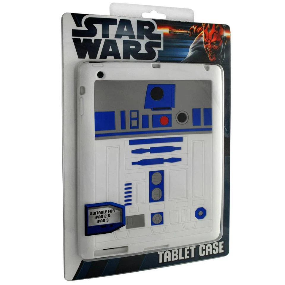 STAR WARS - R2-D2 iPad 2, 3 Silicon Case Cover (Zeon) #NEW - Image 1 of 1