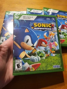 Xbox Series X One Sonic Superstars SEGA NUOVO SIGILLATO in fabbrica - Foto 1 di 4