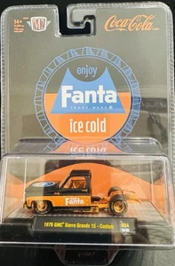 M2 Machines CHASE Coca-Cola Orange Fanta 1976 GMC Sierra Grande 15 Custom 1/750 - Picture 1 of 6