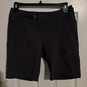 Rapha Explore Cycling Shorts Black/Gray Womens Size Large - Picture 1 of 6