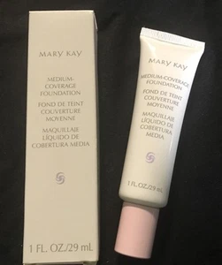 Mary Kay Medium Coverage Foundation ~ Ivory 200 ~ Normal - Oily #356000 Pink Lid - Picture 1 of 4