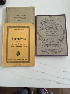 Beethoven Music Mini (5x7size) Lot - Picture 1 of 6