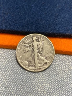 (#100087) Walking Liberty Half Dollar: 1920    Fine+ - Image 1 of 2