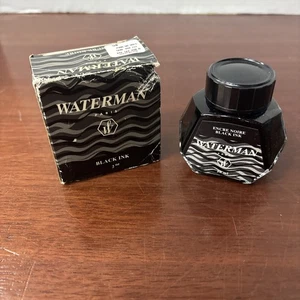 Waterman schwarze abgefüllte Tinte - voll - Bild 1 von 10