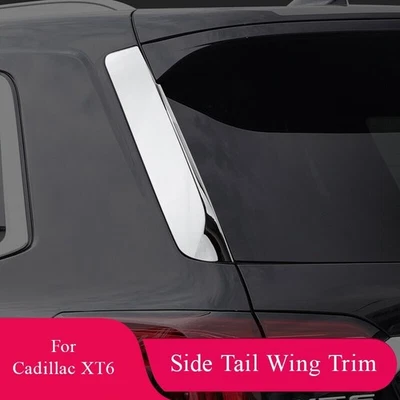 Хромированная отделка заднего стекла 2 шт пластик для Cadillac XT6 2020-2021 - Изображение 1 из 4
