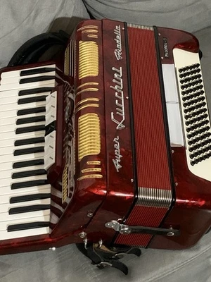 Fisarmonica  Super Lucchini 3/5 Per Intenditori 96 Bassi - Imagen 1 de 4