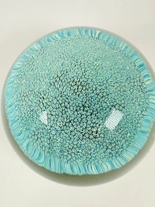 Grande fermacarte acqua micro millefiore in vetro artistico di Murano 3,5" - Foto 1 di 9