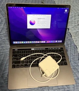 APPLE MACBOOK PRO MLH12LL/A | TB I5-6267U 2.9GHZ | 500GB | 16GB RAM | MONTEREY - Picture 1 of 16