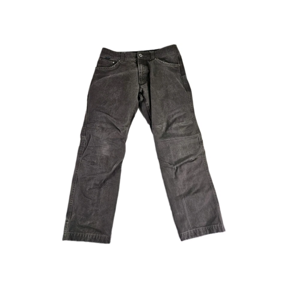 Kuhl Hot Rydr Lined Pants Men 33x30 Brown Canvas Patina Dye Outdoor Hiking - Image 1 of 4
